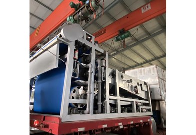 全自動(dòng)污泥處理系統(tǒng)一鍵啟動(dòng)，省事、省力、又省心